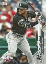 2020 Topps Opening Day Base Set Yoan Moncada #118 card