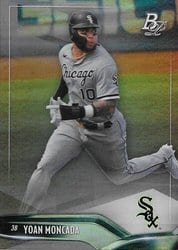 2021 Bowman Platinum Base Set Yoan Moncada #35 card