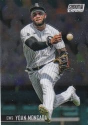 2021 Stadium Club Chrome Base Set Yoan Moncada #273 card
