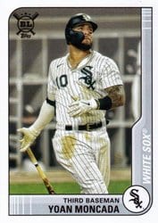 2021 Topps Big League Base Set Yoan Moncada #12 card