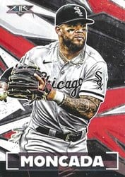 2021 Topps Fire Base Set Yoan Moncada #31 card