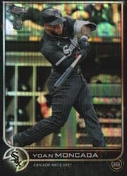 2022 Topps Chrome Ben Baller Edition Base Set Yoan Moncada #127 card