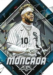 2022 Topps Fire Base Set Yoan Moncada #40 card