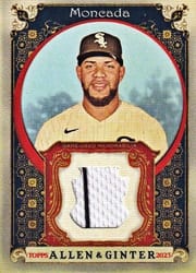 2023 Topps Allen & Ginter Relics (Pattern B) Yoán Moncada #AGRB-YM card