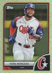 2023 Topps World Baseball Classic Base Set Yoán Moncada #63 card