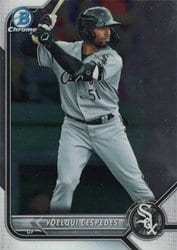 2022 Bowman Chrome Prospects Yoelqui Cespedes #BCP-87 card