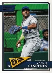 2018 Panini Chronicles Classics Yoenis Cespedes #20 card
