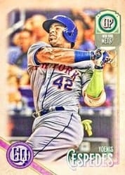 2018 Topps Gypsy Queen Base Set Yoenis Cespedes #14b card
