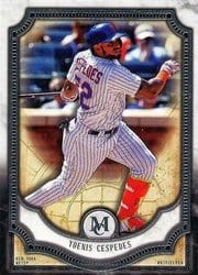 2018 Topps Museum Collection Base Set Yoenis Cespedes #36 card