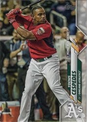 2020 Topps Update Base Set Yoenis Cespedes #U-37 card