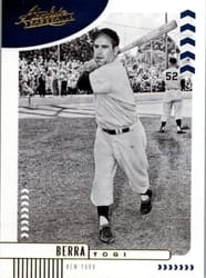 2020 Panini Absolute Base Set Yogi Berra #4 card