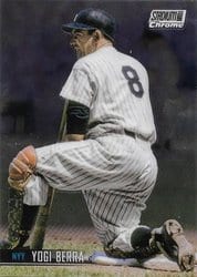 2021 Stadium Club Chrome Base Set Yogi Berra #302 card