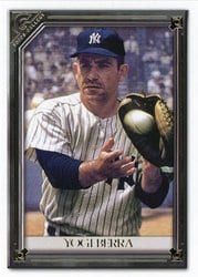 2021 Topps Gallery Base Set Yogi Berra #154 card