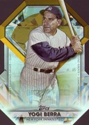2022 Topps Diamond Greats Die-Cuts Yogi Berra #DGDC-40 card