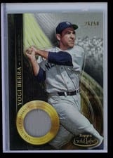 2022 Topps Gold Label MLB Legends Relics Yogi Berra #MLR-YB card