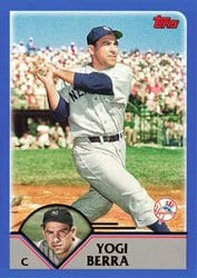 2023 Topps Archives Base Set Yogi Berra #299 card