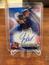 2024 Bowman's Best Best of 2024 Autographs Yohandy Morales #B24-YM card