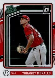 2024 Donruss Optic Yohandy Morales #192 card
