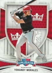 2024 Panini Crusade Base Set Yohandy Morales #87 card