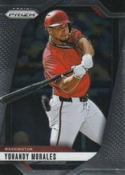 2025 Panini Prizm Base Set Yohandy Morales #190 card