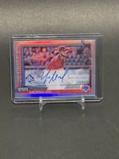 2025 Topps Pro Debut Chrome Autographs Yohandy Morales #PDC-158 card
