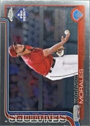 2025 Topps Pro Debut Chrome Yohandy Morales #PDC-158 card