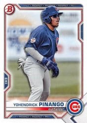 2021 Bowman Draft Base Set Yohendrick Pinango #BD-25 card