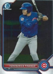 2022 Bowman Chrome Prospects Yohendrick Pinango #BCP-95 card