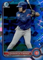 2022 Bowman Sapphire Edition Base Set Yohendrick Pinango #BCP-95 card