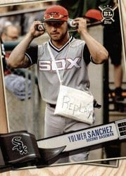 2019 Topps Big League Base Set Yolmer Sanchez #114 card