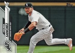 2020 Topps Base Set Yolmer Sanchez #91 card