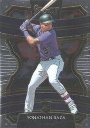 2020 Panini Select Base Set Yonathan Daza #67 card