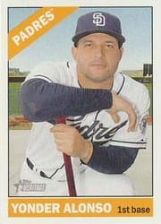 2015 Topps Heritage Base Set Yonder Alonso #228 card