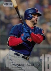 2018 Stadium Club Base Set Yonder Alonso #59 card