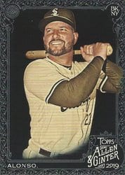 2019 Topps Allen & Ginter X Base Set Yonder Alonso #264 card