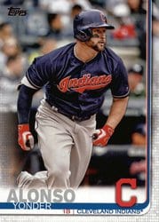 2019 Topps Base Set Yonder Alonso #328 card