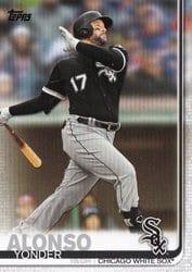 2019 Topps Update Base Set Yonder Alonso #US6 card