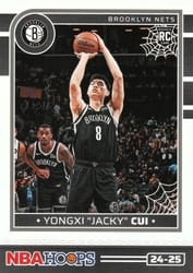 2024-25 Haunted Hoops Base Haunted Hoops Yongxi "Jacky" Cui #253 card