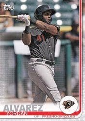 2019 Topps Pro Debut Base Set Yordan Alvarez #61 card
