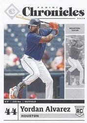 2020 Panini Chronicles Base Set Yordan Alvarez #32 card