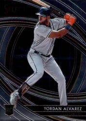 2020 Panini Select Base Set Yordan Alvarez #154 card