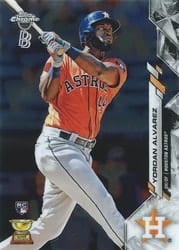 2020 Topps Chrome Ben Baller Edition Base Set Yordan Alvarez #200 card