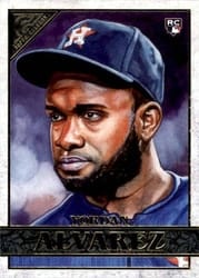2020 Topps Gallery Base Set Yordan Alvarez #16 card