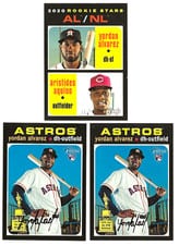 2020 Topps Heritage Yordan Alvarez #54 card
