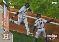 2020 Topps Opening Day Base Set Yordan Alvarez #63 card