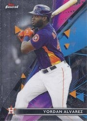 2021 Finest Base Set Yordan Alvarez #95 card