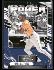 2021 Panini Absolute Power Yordan Alvarez #PO-14 card