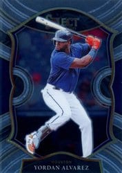2021 Panini Select Base Set Yordan Alvarez #78 card