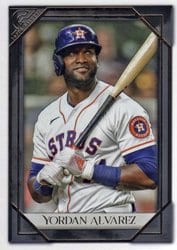 2021 Topps Gallery Base Set Yordan Alvarez #8 card