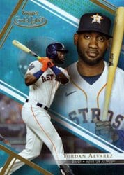 2021 Topps Gold Label Base Set Yordan Alvarez #45 card